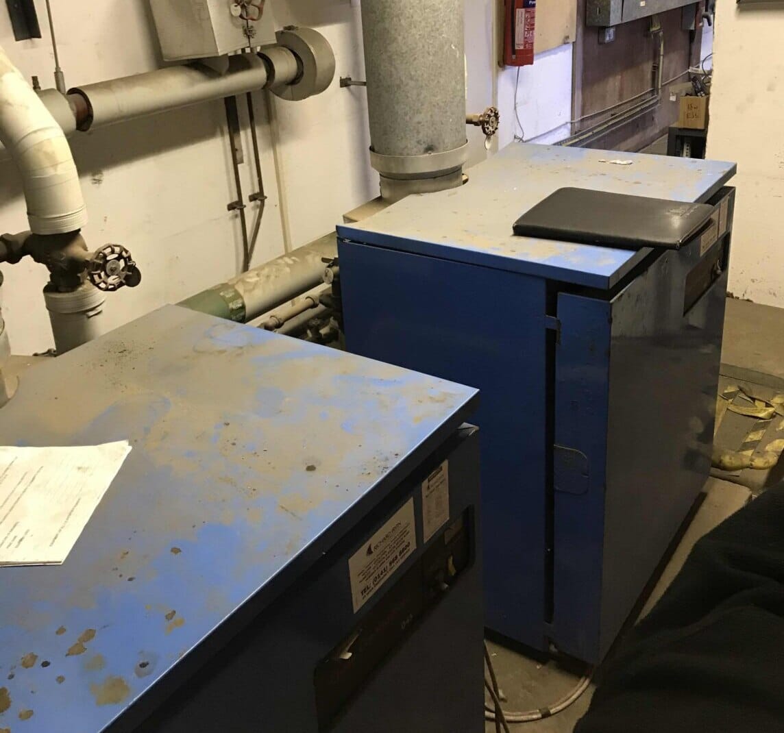 commercial boiler replacment
