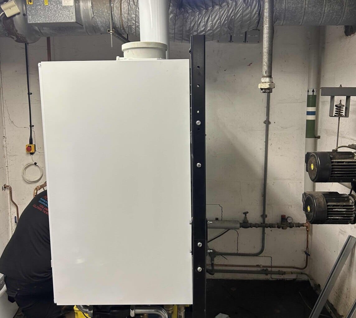 commercial boiler installation